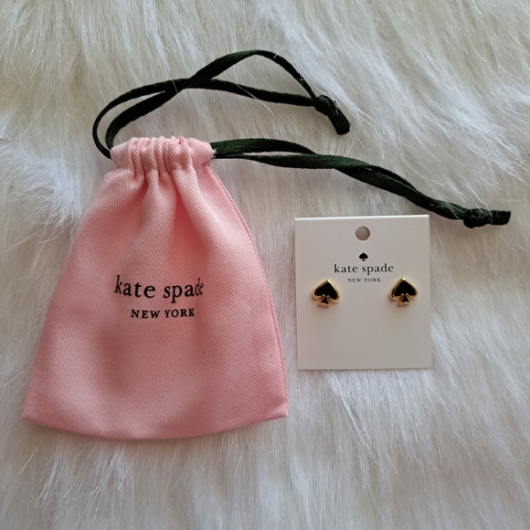 kate spade Jewelry - Kate Spade Gold and Purple Earrings Elegant Design